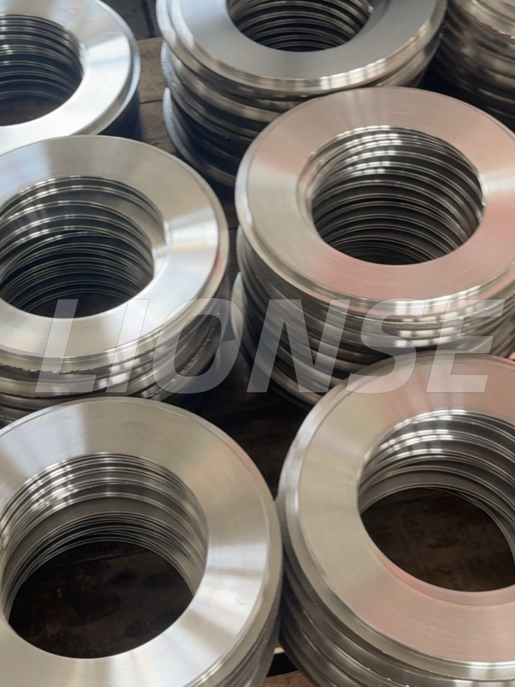 CNC-gefreesde massieve roestvrijstalen platte pakking
