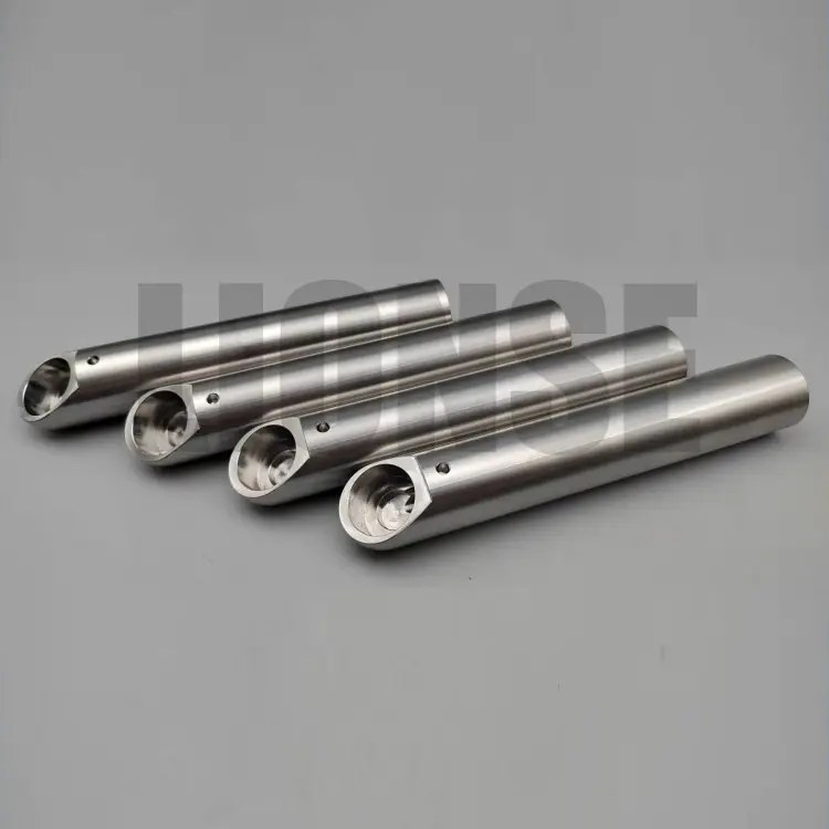 CNC Precision Machined Rietless Steel 304 ronde pijponderdelen