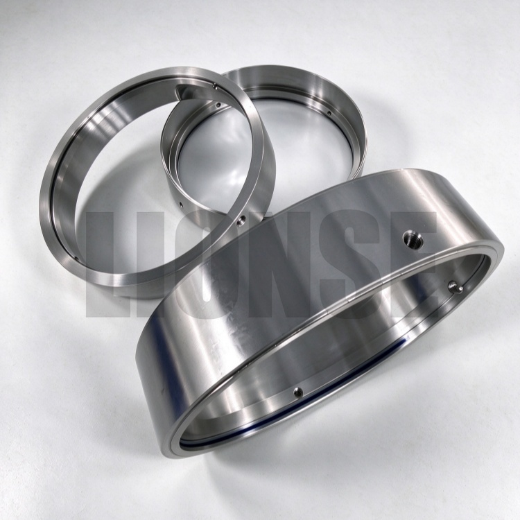 Aangepaste precisie CNC-gefreesde metalen ringen