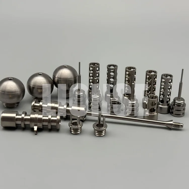 Precisie CNC titanium bewerkingsonderdelen productie