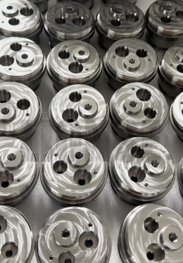 Titanium diepzeeapparatuur Eindkap voor afdichtingskamer
